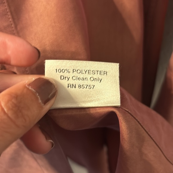 VTG Stubbs faux silk button down size small - Picture 5 of 6